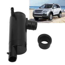 Pompa lavavetro con gommino in ABS nero per Chevrolet Captiva 2007‑2011