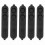 5 pezzi PTT Blocco+Gomma XIR P3688/DEP450/DP1400 Nero 2