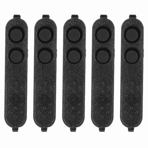 5 pezzi PTT Blocco+Gomma XIR P3688/DEP450/DP1400 Nero 1