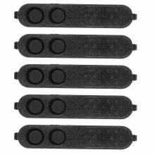 5 pezzi PTT Blocco+Gomma XIR P3688/DEP450/DP1400 Nero