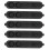 5 pezzi PTT Blocco+Gomma XIR P3688/DEP450/DP1400 Nero 1