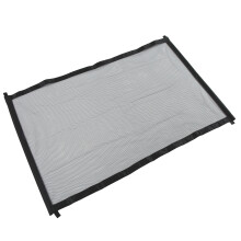 Cancello a rete per scale e ingressi per animali domestici - Barriera di sicurezza per cani da interno ed esterno 112x75,5 cm