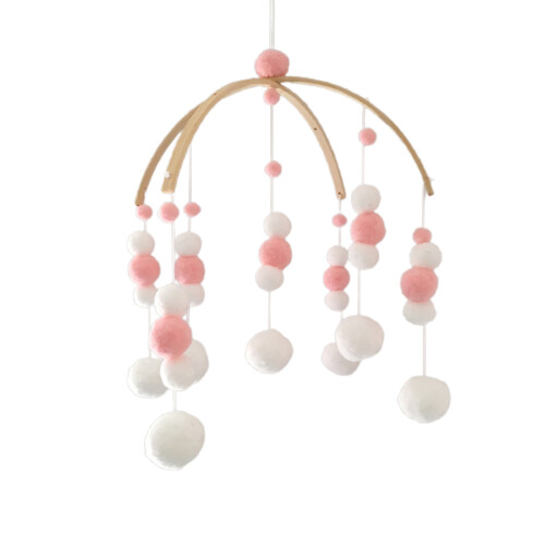Mobile de lit pour bébé - 80 g; 30x50 cm; multicolore 1