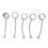 Exercisseur de doigts : Silicone/alliage, 35,5  5,5 cm 10