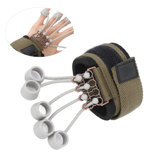 Exercisseur de doigts : Silicone/alliage, 35,5  5,5 cm 2