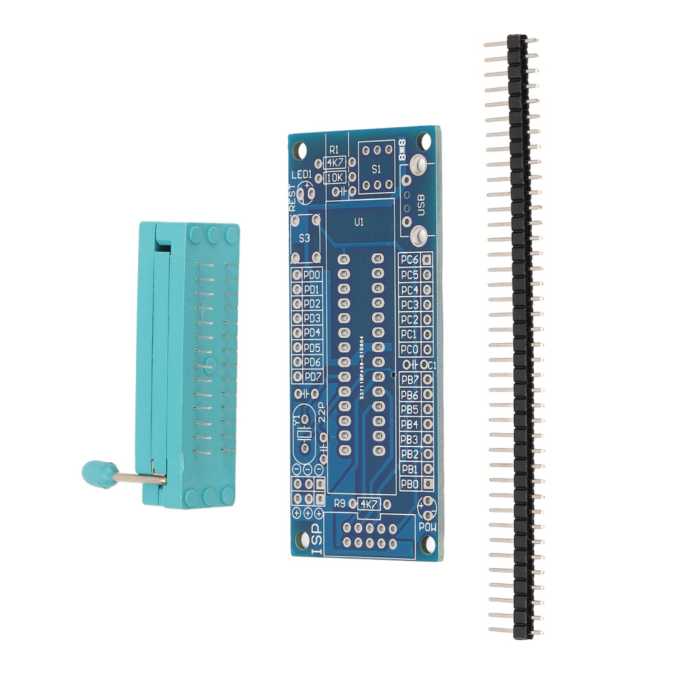 Development Board Kit Atmega8 Atmega48 Avr Small System Module Electronic Component 3031321842915
