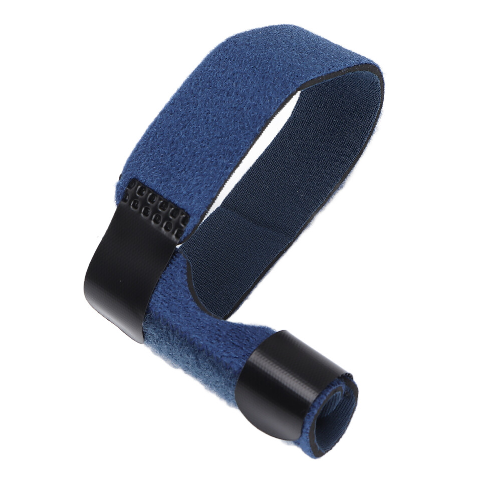 Toe Fixator Multi Adhesive Toe Fracture Fixator Curvature Correction Injury Support BraceBlue