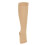 Chaussettes de compression en nylon à fermeture éclair à orteil ouvert couleur peau S/M 4