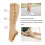 Chaussettes de compression en nylon à fermeture éclair à orteil ouvert couleur peau S/M 8