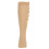 Chaussettes de compression en nylon à fermeture éclair à orteil ouvert couleur peau S/M 11
