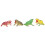 4pcs High Simulation Toad Model Bright Color Toad Toy Set Tricky Squeeze Toad Toys for Children 15
