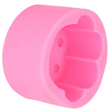 Molde de silicona para patas de gato y perro 19-227 Rosa reutilizable