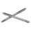 Set da 2 pezzi M4x0,7 HSS filettatrice diritta, Argento 6
