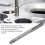 Set da 2 pezzi M4x0,7 HSS filettatrice diritta, Argento 9