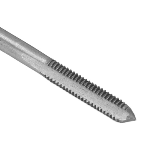 Set da 2 pezzi M4x0,7 HSS filettatrice diritta, Argento 2