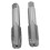 Set di maschi diritti HSS M18x2,5, 2 pezzi, argento 8