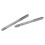 Set da 2 pezzi M4x0,7 HSS filettatrice diritta, Argento 5
