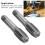 2 pezzi filettatrice HSS M20x2.5 dritta argento 5
