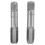 2 pezzi filettatrice HSS M20x2.5 dritta argento 7