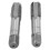 2 pezzi filettatrice HSS M20x2.5 dritta argento 9
