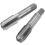 2 pezzi filettatrice HSS M20x2.5 dritta argento 16