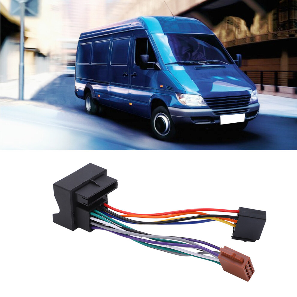 Iso Wiring Harness Abs Metal Car Stereo Radio Harness Replacement For Mercedes Benz Sprinter Onwards 2006 9331321844730