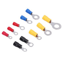 102 piezas de terminales de anillo para cables RV1.25-4 rojo
