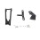Parafango posteriore universale per MT-07 MT-09 Nero 9