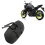 Parafango posteriore universale per MT-07 MT-09 Nero 16
