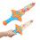 2 pièces Épée LED Accessoire de scène Jouet, 42cm, 3AAA, Couleur 13