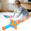 2 pièces Épée LED Accessoire de scène Jouet, 42cm, 3AAA, Couleur 7