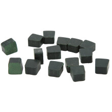 15 pezzi/set pastiglie della frizione quadrate in ABS verde 49cc-80cc