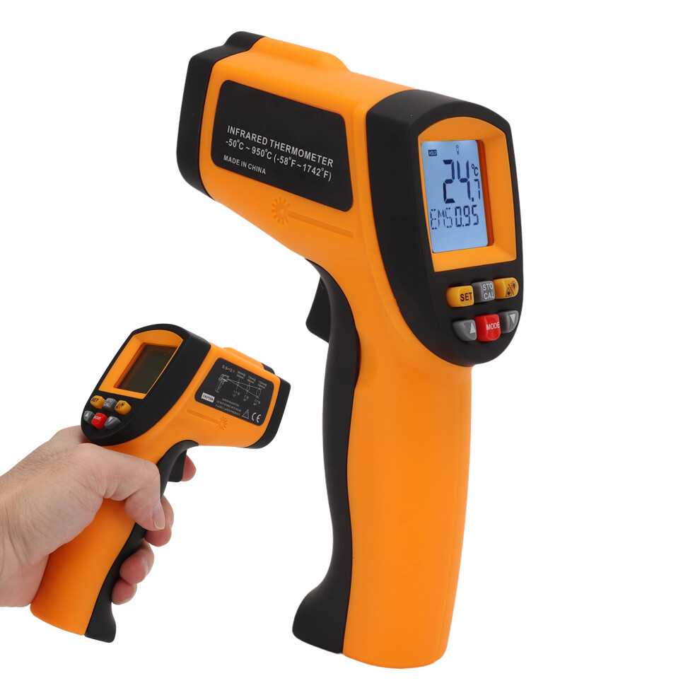 XRCLIFâ900 Infrared Thermometer Handheld Non Contact Temperature Measurement Tool for Industry