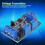 Modulo CVC in plastica, ingresso 4-20mA, uscita 0-10V, compatto 10