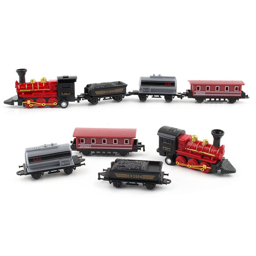 Kit de simulation de train à vapeur rétro 11.2x2.7x22.2cm
