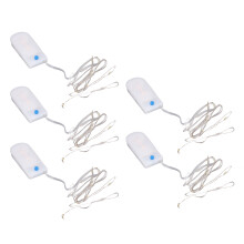 5 piezas de luces LED mini CR2032 200 mAh 1/12 casa de muñecas