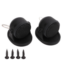 Mini tweeters per auto a cupola di seta 10-20W 101dB nero