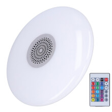 Lámpara musical RGB de 24W que cambia de color E27 23cm/9.1in