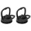 2 pièces ventouse noire de levage 5,6  5,6 cm Lifter 14