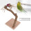 Applewood Bird Playstand: Percha para loros de madera 9