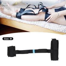 Leg Lifter Strap Soft Breathable Leg Training Recovery Stretching Assist Band with Leg LoopsM