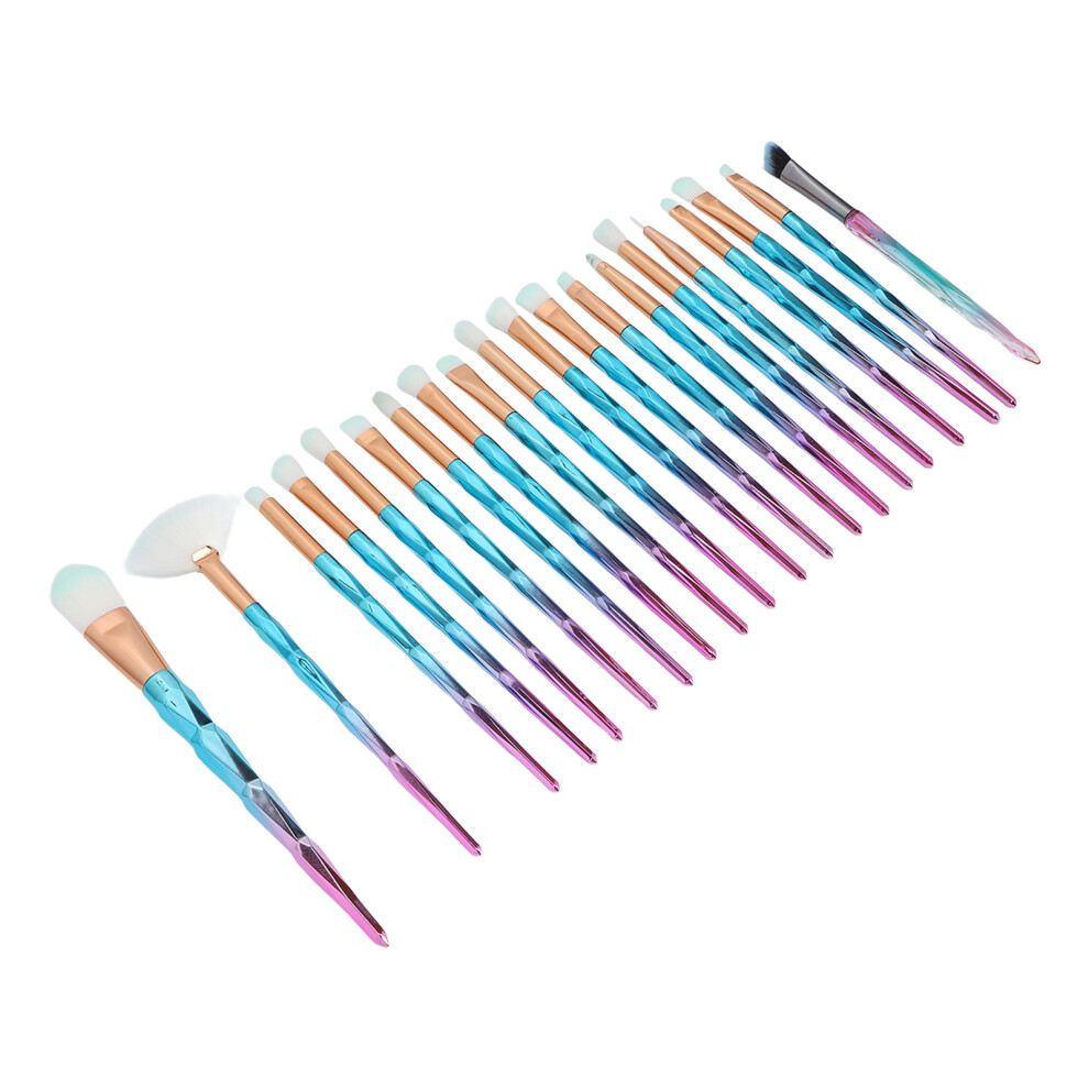 20pcs Makeup Brush Set Professional Foundation Concealer Face Powder Blush Eyeshadow Brushes for Women