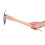 Pick Axe Simple Practical Fine Workmanship Stainless Steel Wood Material Digging Tools 6