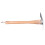 Pick Axe Simple Practical Fine Workmanship Stainless Steel Wood Material Digging Tools 7