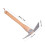 Pick Axe Simple Practical Fine Workmanship Stainless Steel Wood Material Digging Tools 8