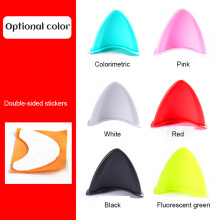 2 pièces en silicone - oreilles de chat pour casque - 6x6cm - Couleur