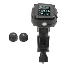 TPMS-2S Monitor de presión de neumáticos 100/200 mAh Pantalla LCD a color IP67
