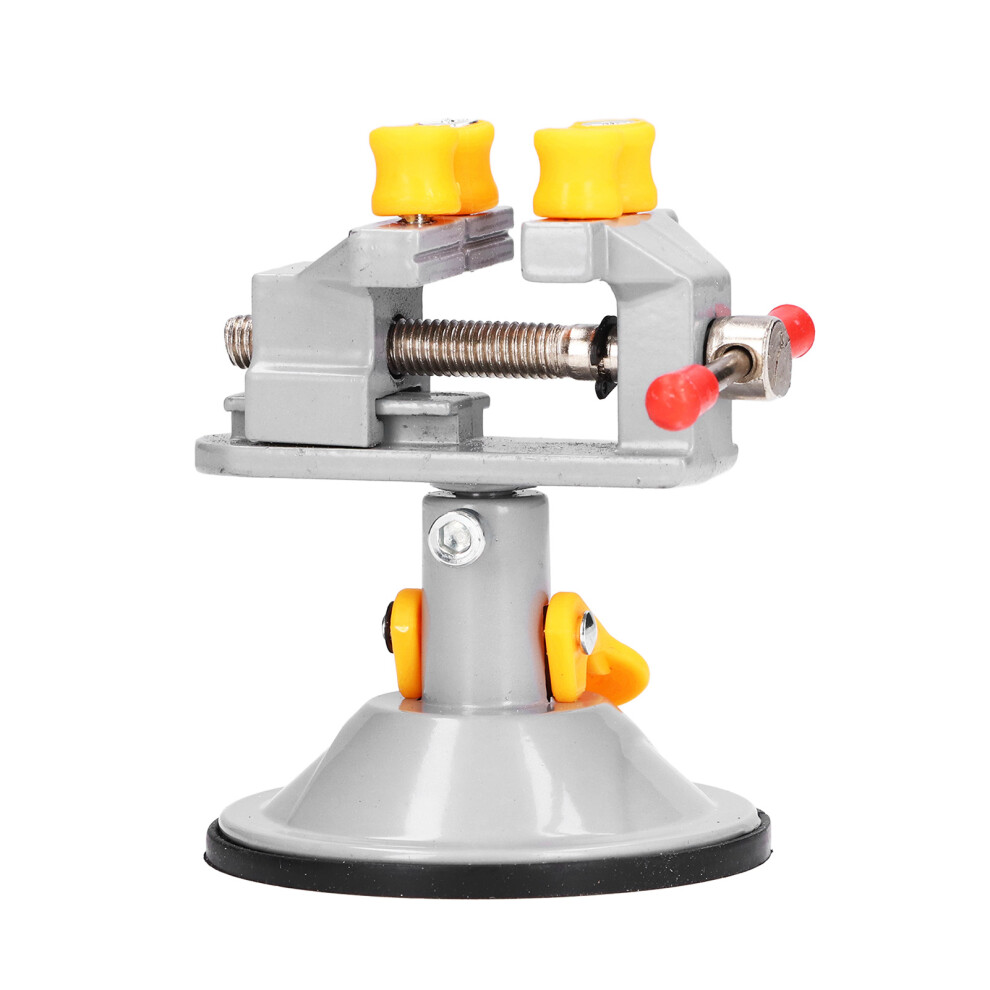 Suction Cup Carving Vise Universal Mini Drill Press Vises For Desktop 360 Degree Rotation 9371321858788