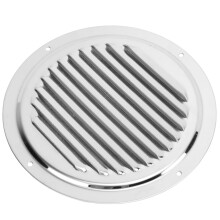 Tapa de rejilla de ventilación de aire de acero inoxidable 304, 4 pulgadas / 101.6 mm