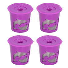 100 ml 4 capsules de café réutilisables 57x47x37mm